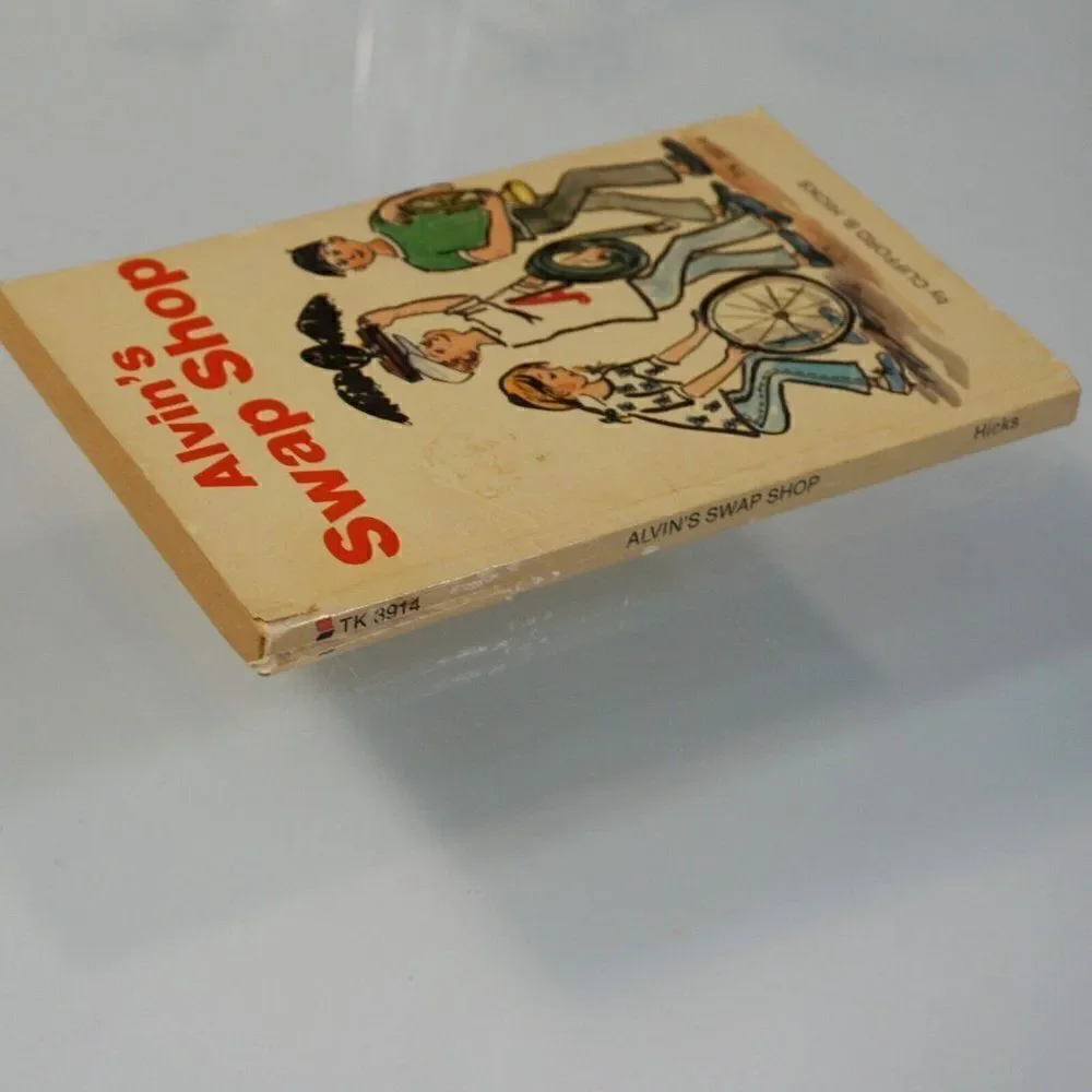 Alvin's Swap Shop by Clifford Hicks 1977 Lisl Weil Pictures Scholastic 2nd Print